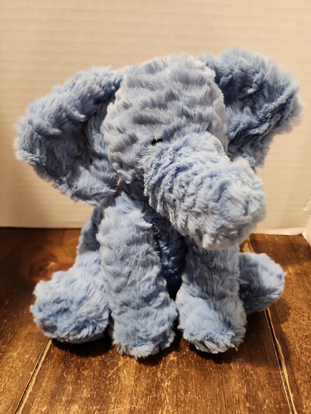 Jellycat Plush Blue Elephant Fuddlewuddle Stuffed Animal 9"